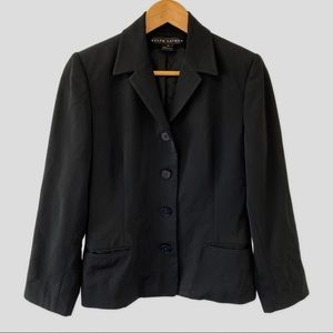 Ralph Lauren Black Label Black Classic Wool Blaze… - image 1